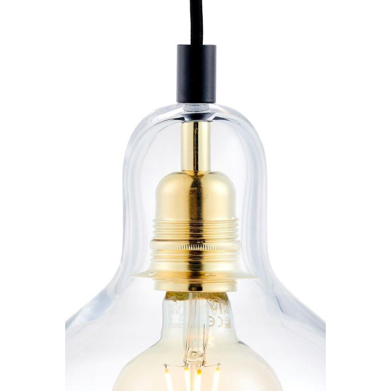 Lampa wisząca retro Kaspa Longis I - Szkło, E27 | Kup teraz!