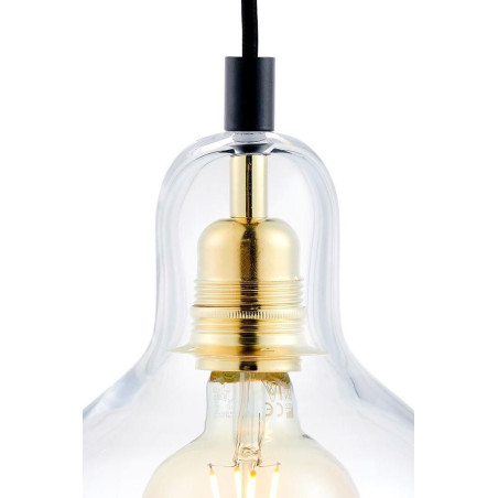 Lampa wisząca retro Kaspa Longis I - Szkło, E27 | Kup teraz!