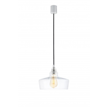 Lampa wisząca retro Kaspa Longis III - Szkło, Chrom - Kup online