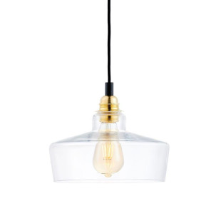 Lampa wisząca retro Longis III Gold - Kaspa | Szkło, E27
