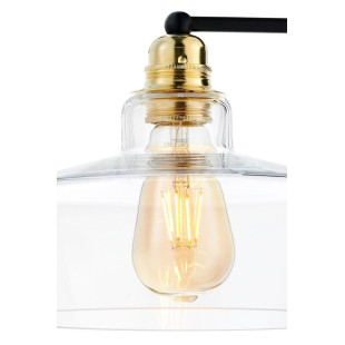 Kinkiet retro Longis III - Kaspa | Szkło, E27 | Kup online