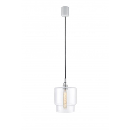 Lampa wisząca retro Longis IV - Kaspa | Szkło, E27, 18cm