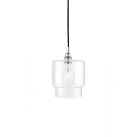 Lampa wisząca retro Longis IV - Kaspa | Szkło, E27, 18cm