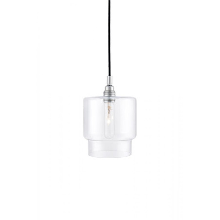 Lampa wisząca retro Longis IV - Kaspa | Szkło, E27, 18cm