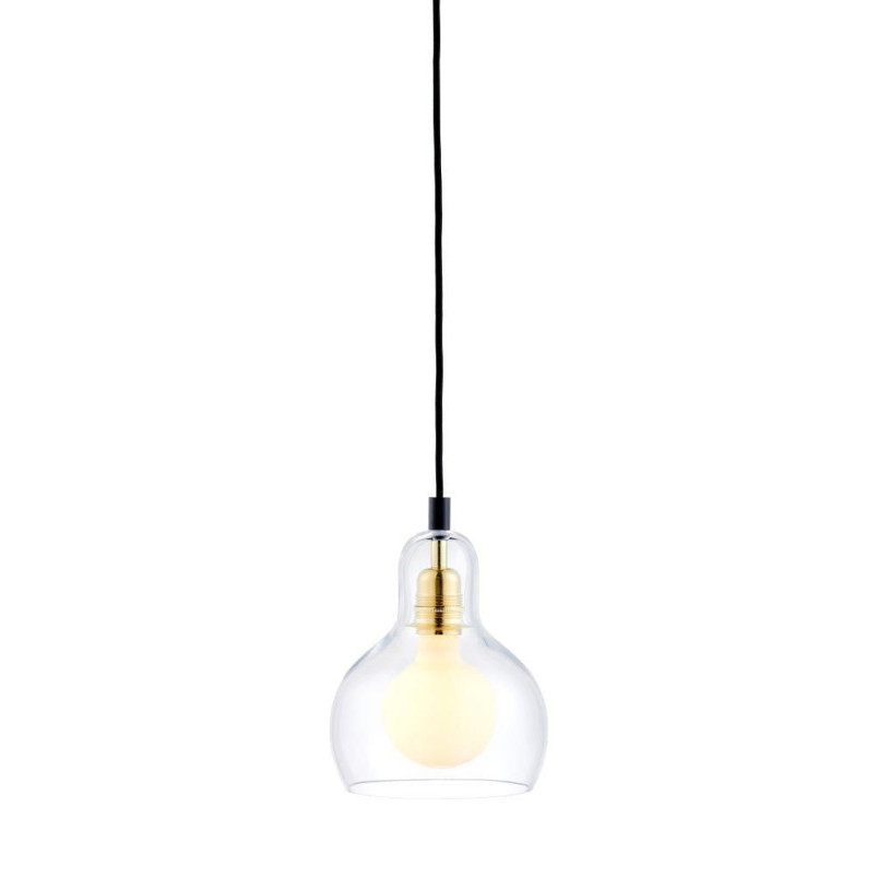 Lampa wisząca retro Kaspa Longis 70cm - Szkło, 3 punkty