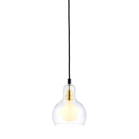 Lampa wisząca retro Kaspa Longis | Szkło, 3 punkty, 30cm