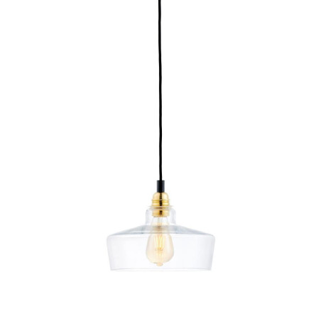 Lampa wisząca retro Kaspa Longis | Szkło, 3 punkty, 30cm