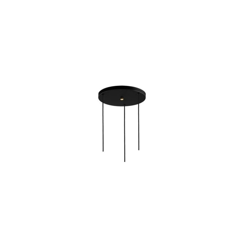 Lampa wisząca retro Kaspa Longis | Szkło, 3 punkty, 30cm