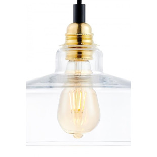 Lampa wisząca retro Kaspa Longis | 5 punktów, szkło, 48cm