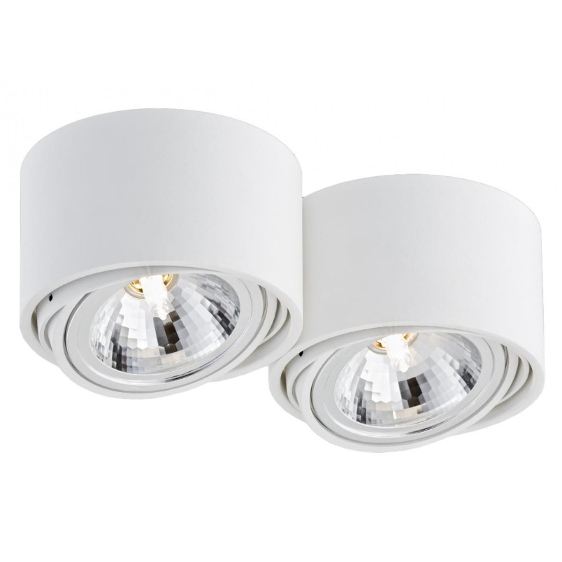 Lumos II biała Kaspa - Lampa spot z regulacją | Sklep z oświetleniem