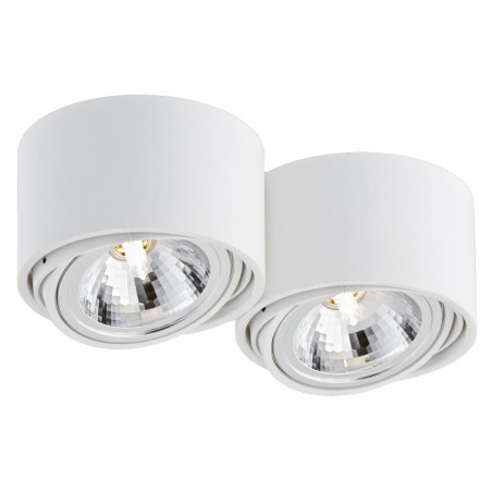 Lumos II biała Kaspa - Lampa spot z regulacją | Sklep z oświetleniem