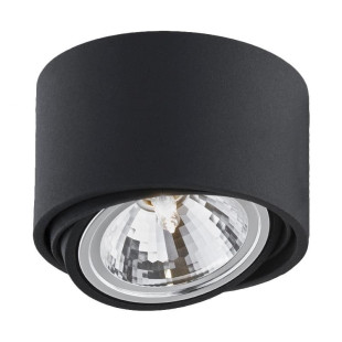 Lampa spot Kaspa Lumos 14cm czarna - Nowoczesne oświetlenie