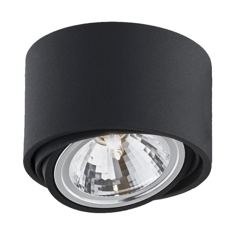 Lampa spot Kaspa Lumos 14cm czarna - Nowoczesne oświetlenie