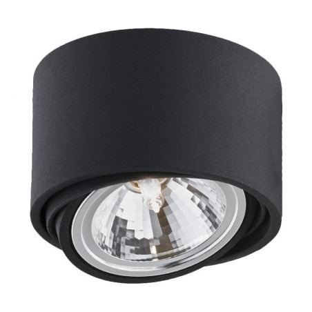 Lampa spot Kaspa Lumos 14cm czarna - Nowoczesne oświetlenie