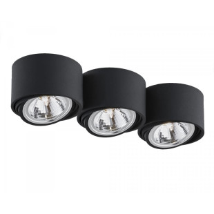 Lampa spot Lumos III Kaspa | Regulacja światła, Czarny