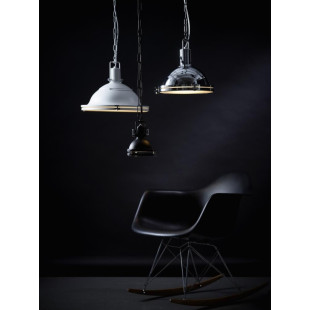 Lampa wisząca vintage Nautilius - Kaspa | Chrom, Loft
