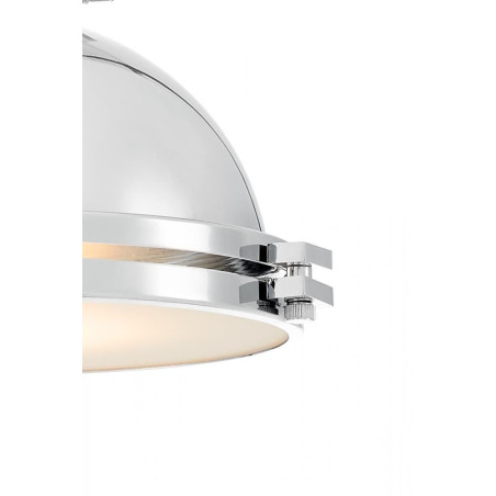 Lampa wisząca vintage Nautilius - Kaspa | Chrom, Loft