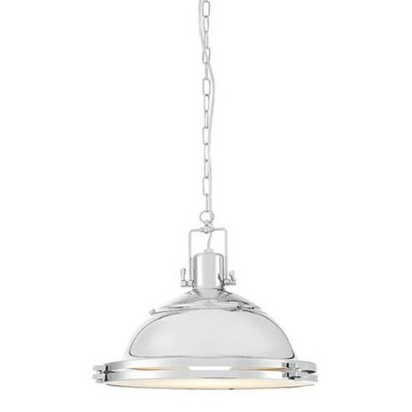 Lampa wisząca vintage Nautilius | Chrom | Kaspa - Stylowe oświetlenie
