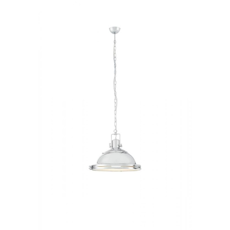 Lampa wisząca vintage Nautilius | Chrom | Kaspa - Stylowe oświetlenie