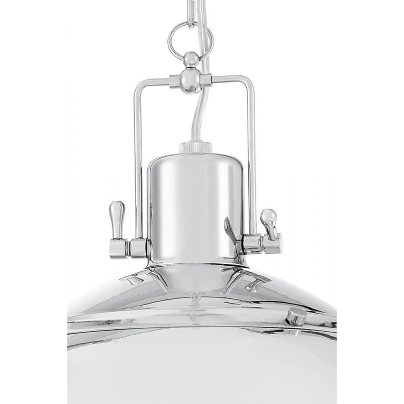 Lampa wisząca vintage Nautilius | Chrom | Kaspa - Stylowe oświetlenie
