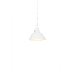 Lampa wisząca vintage Nautilius biała Kaspa | Retro design