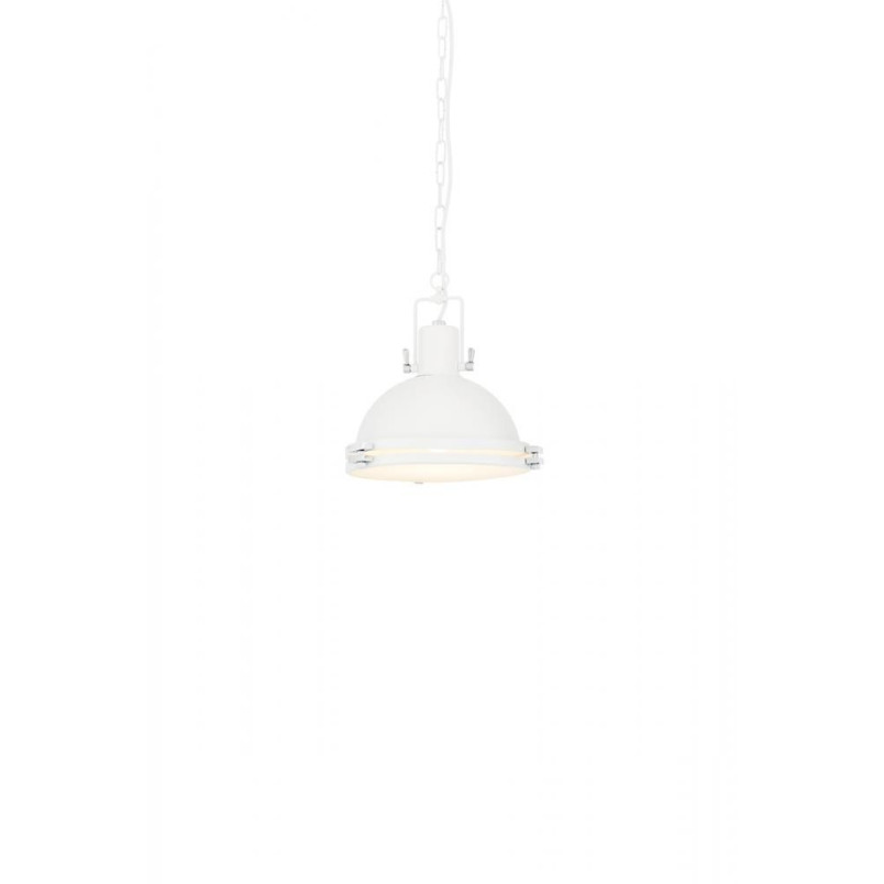 Lampa wisząca vintage Nautilius biała Kaspa | Retro design