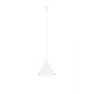 Lampa wisząca vintage Nautilius biała Kaspa | Retro design