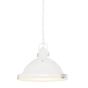 Lampa wisząca vintage Nautilius biała - Kaspa | Sklep z lampami