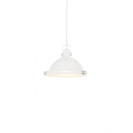 Lampa wisząca vintage Nautilius biała - Kaspa | Sklep z lampami