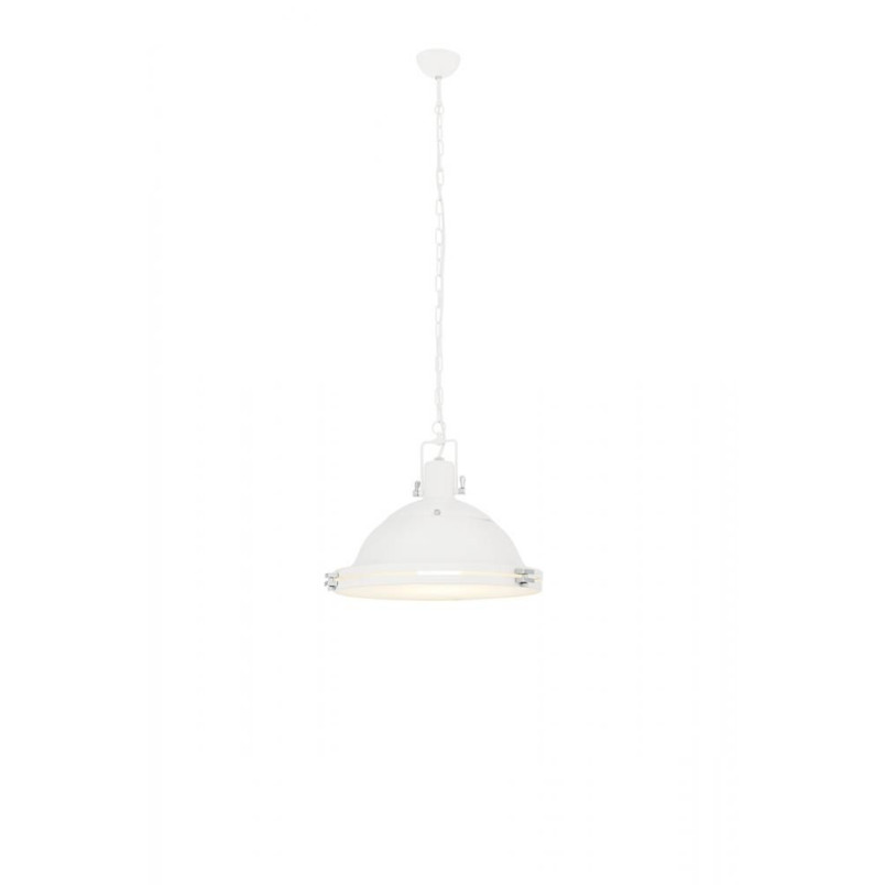 Lampa wisząca vintage Nautilius biała - Kaspa | Sklep z lampami