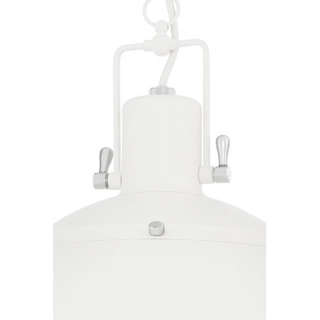Lampa wisząca vintage Nautilius biała - Kaspa | Sklep z lampami