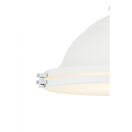 Lampa wisząca vintage Nautilius biała - Kaspa | Sklep z lampami