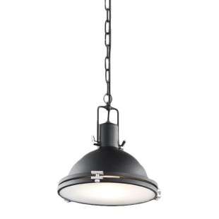 Lampa wisząca vintage Nautilius | Brązowa, Metalowa | Kaspa