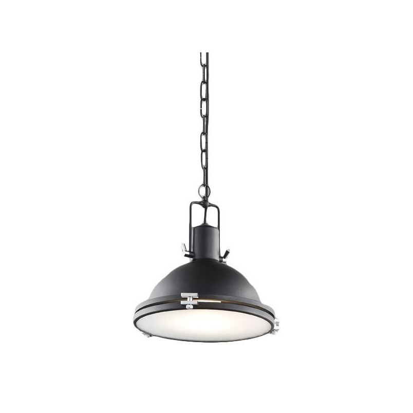 Lampa wisząca vintage Nautilius | Brązowa, Metalowa | Kaspa