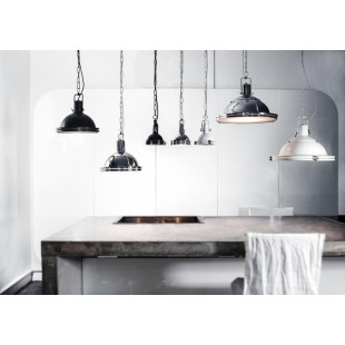 Lampa wisząca vintage Nautilius | Brązowa, Metalowa | Kaspa