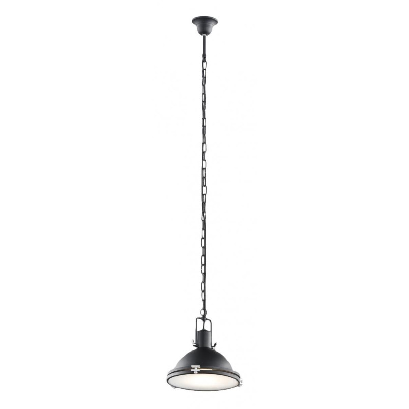 Lampa wisząca vintage Nautilius | Brązowa, Metalowa | Kaspa