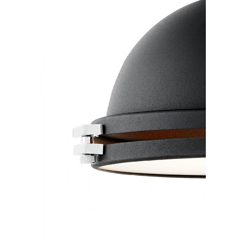 Lampa wisząca vintage Nautilius | Brązowa, Metalowa | Kaspa
