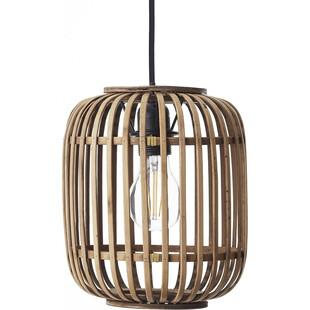 Lampa wisząca rattanowa Woodrow | Boho | Brilliant