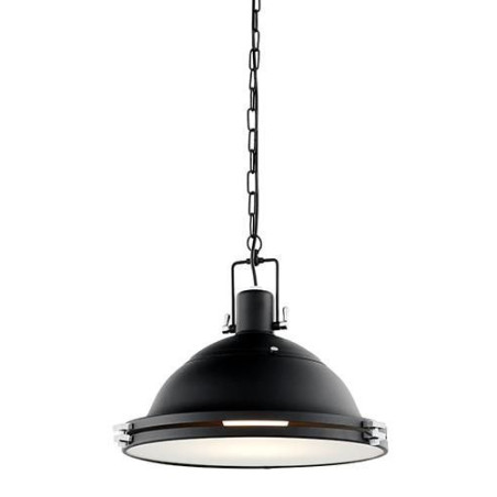 Lampa wisząca vintage Nautilius - Brązowa, Metalowa | Kaspa