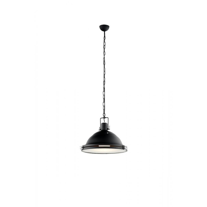 Lampa wisząca vintage Nautilius - Brązowa, Metalowa | Kaspa