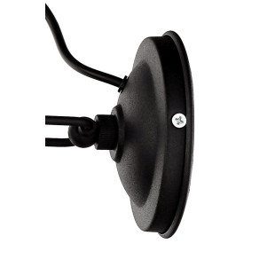 Kinkiet vintage Nautilius czarny Kaspa | Loftowy design