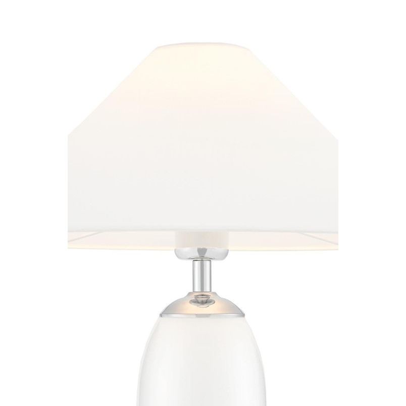 Lampa Hampton Biała Kaspa | Elegancki Design