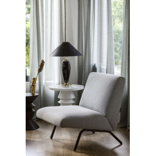 Lampa Hampton Kaspa: Elegancki design, czarny abażur | Rea Gold