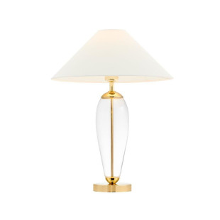 Lampa stołowa Hampton biała Kaspa | Elegancki design, polska produkcja