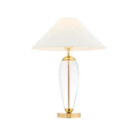 Lampa stołowa Hampton biała Kaspa | Elegancki design, polska produkcja