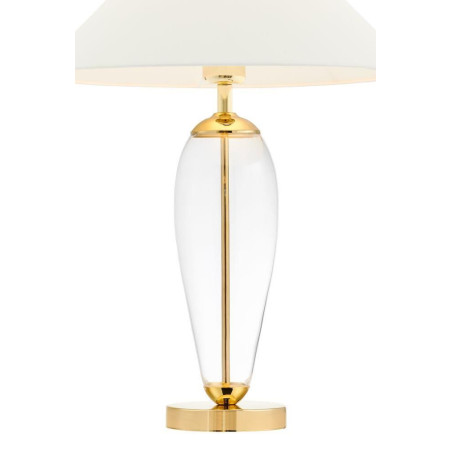 Lampa stołowa Hampton biała Kaspa | Elegancki design, polska produkcja