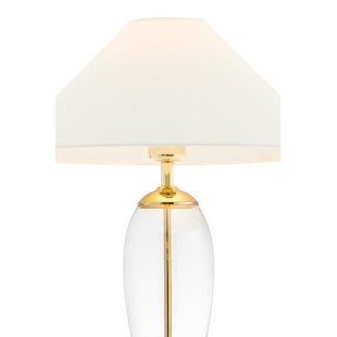 Lampa stołowa Hampton biała Kaspa | Elegancki design, polska produkcja