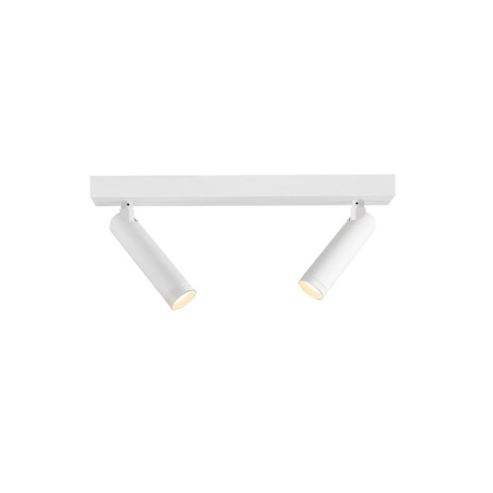 Reflektor sufitowy LED Kaspa Roll - 2 punkty, biały | Sklep z lampami