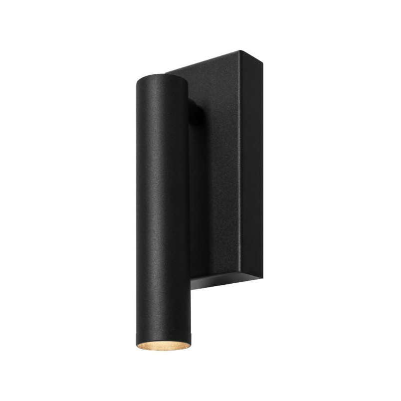 Kinkiet LED Roll czarny Kaspa | Minimalistyczny design