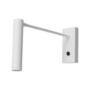 Kinkiet LED Roll biały Kaspa | Minimalistyczny design